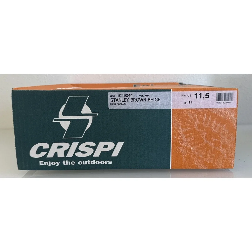 J. L. Powell by Crispi Sport Stanley Brown Beige US Size 11.5 Boot New W/ Box